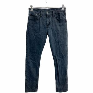 中古 古着 Levi's 511 デニムパンツ W32 リーバイス スリムフィット ブラック メキシコ製 古着卸 アメリカ仕入 2309-953