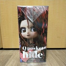 Qposket hide vol.6 ヒデ フィギュア Q posket メタリックカラー X JAPAN 希少品、レア品_画像4