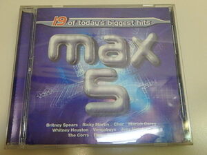 n306u　中古CD　max5　 19 of today's biggest hits