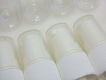 n207u　未使用　ポンプボトル　10ml　10本セット　プラスチック容器　ポンプタイプ　容器　クリア　透明　詰替容器　②_画像3