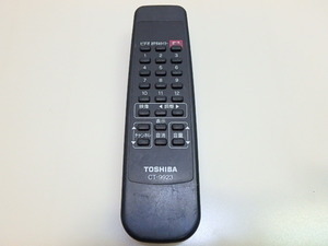 n209u　要修理　完全ジャンク　リモコン　TOSHIBA　東芝　CT-9923　中古　部品取り　動作未確認