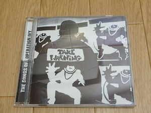 n201u　中古CD　take warning the songs of operatoin ivy