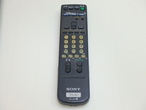 n208u　動作未確認　ジャンク　リモコン　RM-J236　SONY　ソニー　中古　部品取り_画像1