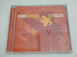 n305u　中古CD　STRIKE ANYWHERE　EXIT ENGLISH　ストライクエニウェア