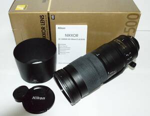 #a0608【美品】 Nikon ニコン AF-S NIKKOR 200-500mm F5.6E ED VR