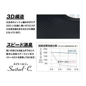 ノースリーブシャツ ブラック Mサイズ オールシーズン用アンダーシャツ コンプレッションシャツの下に着用 Ｔシャツやポロシャツの下にもの画像5