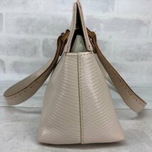 kate spade new york ケイトスペード レザー 横長 ハンドバッグ ベージュ LH632023091408_画像3