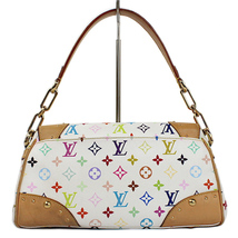 ルイヴィトン LOUIS VUITTON モノグラム マルチ ホワイト 白 ブロン ビバリーMM ショルダーバッグ ワンショルダー M40203_画像2