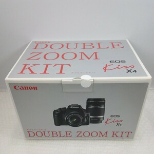 未使用　極美品　Canon　EOS　Kiss　X4　ダブルズームキット　デジタル一眼レフカメラ