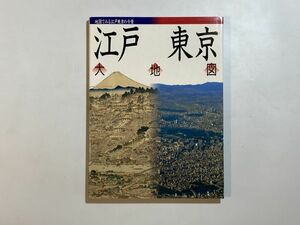 江戸東京大地図 地図でみる江戸東京の今昔 / 正井泰夫 監修、平凡社、1994年 函入り