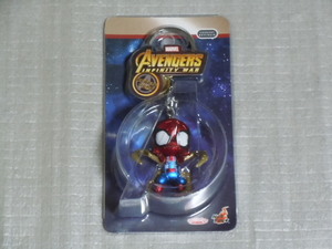  hot toys kos Bay Be ma- bell Avengers Infinity * War Spider-Man key holder unopened 