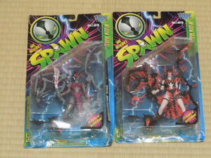  Spawn * Ultra * action figure we do* Manufacturers 2 kind secondhand goods box scratch equipped secondhand goods 