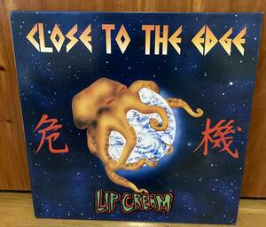 lip cream close to the edge 危機　アナログ　レコード　ライナー