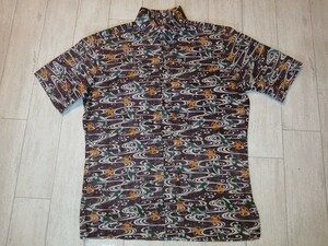 美品/ＲＪＣ/アールジェーシー/アロハシャツ/HAWAII/ハワイ/ＵＳＡ/鯉/カープ/魚/総柄/