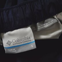 ♪OMNI-TECH 防水 撥水 コロンビア Columbia ナイロン レイン オーバー パンツ S ネイビー レディース アウトドア ウェア 雨具 長ズボン♪_画像4