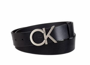 日本未発売　Calvin Klein Men’s Casual Monogram Cut Out Buckle Belt　高級ベルト　本物をお届け!!