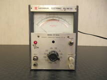【 動作未確認品 / ジャンク品 】 National 電子電圧計 Electronic Voltmeter VP-960A_画像1