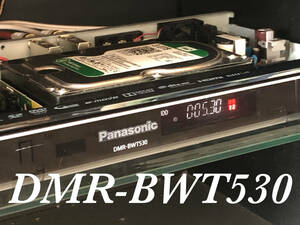 【HDD:500GB⇒3TB換装】★ Panasonic DMR-BWT530 2番組同時録画★《新品リモコン付き》