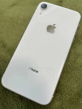 ◇超美品◇iPhoneXR 64GB simフリー ホワイト au simロック解除版　_画像1