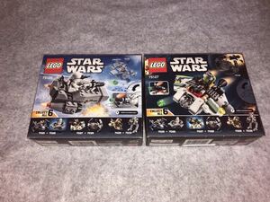 LEGO 75126&75127 レゴ ブロック スターウォーズSTAR WARS 新品未開封品　マイクロファイター　スノースピーダー マイクロファターゴースト