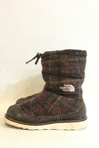 二子玉) THE NORTH FACE × Harris Tweed ノースフェイス × ハリスツィード ヌプシブーティー NF51280 24cm_画像3