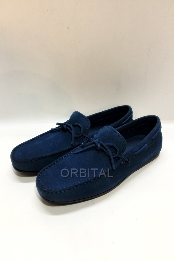 TOD'S MOCASSINO MODA BOSTON ネイビー 26cm-