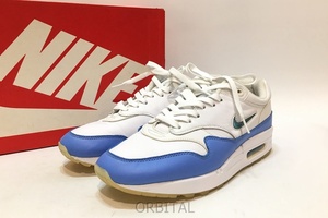 経堂) NIKE AIR MAX 1 PREMIUM SC ナイキ エア マックス 1 プレミアム ジュエル ホワイト×ブルー 918354-102 28.5cm