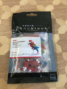 未開封品 nanoblock　ナノブロック　ベニコンゴウインコ　NBC＿034 2309m116