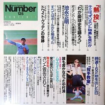 【2冊】Number ピッチャー・バッター特集 1985年6月20日号・9月20日号／豪球列伝 豪打列伝 江川卓 池永正明 バース 落合博満 ナンバー_画像6