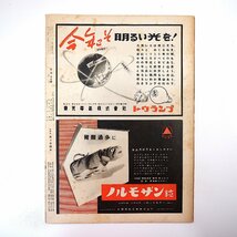 アサヒグラフ 1950年1月18日号／表紙◎笠置シヅ子 国民金融公庫 長崎 ピストル強盗 麻雀牌 皇族の乳人 野口善子_画像3