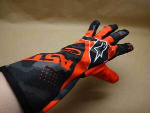 特価！！アルパインスターズ新品カラーサイズ多数！■ レーシングカートグローブ TECH-1 K RACE V2 GLOVE■CAMO オレンジ alpinestars