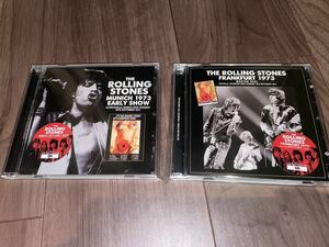 THE ROLLING STONES ローリングストーンズ　2タイトル　メーカー完売 プレス盤　CD 新品未開封　FRANKFURT 1973 MUNICH 1973 EARLY SHOW
