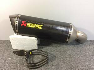 管理番号02228　【美品】　アクラポビッチ　AKRAPOVIC　NINJA1000SX　20-22　スリップオン　マフラー