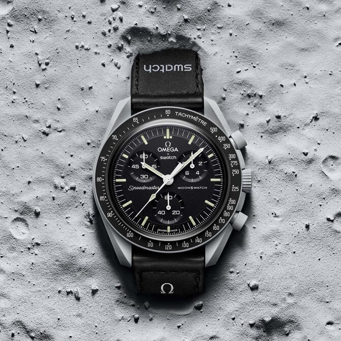 送料無料 Swatch × Omega Bioceramic Moonswatch Mission to Jupiter