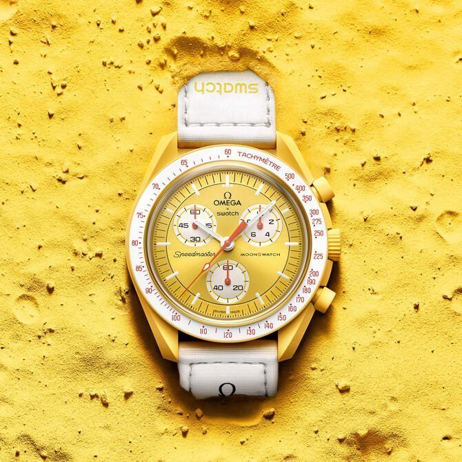 Swatch × Omega□Mission to sun□スウォッチ オメガ□ミッション トゥ