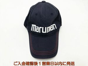 【1円】ゴルフ maruman マルマン 帽子 ネイビー×赤 フリーサイズ キャップ ゴルフウェア K02-053tm/F3