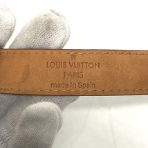 LOUIS VUITTON ルイヴィトン M9272W モノグラムマルチカラー サンチュール キャレ ベルト ブロン マルチカラー レディース【中古】_画像8