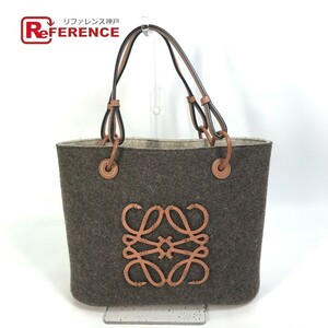 Loewe Loewe Boste Back Sack Mack Mag Сумка сумки для сумки сумки Seed Brown Ladies [Используется]