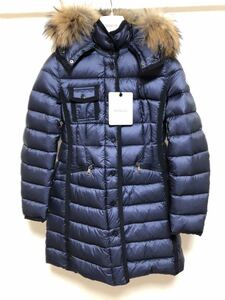 送料無料　未使用　MONCLER HERMIFUR モンクレール エルミファー　ネイビー　00 ダウンジャケット　ダウン　コート 正規品