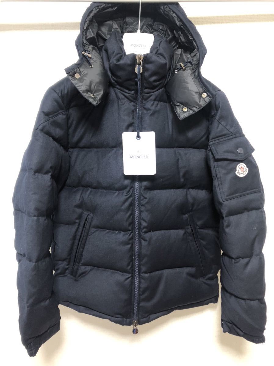 送料無料 未使用 MONCLER MONTGENEVRE 4 モンクレール ネイビー ダウン