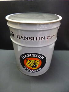  Hanshin Tigers. pail can chair chair . storage case Vintage that time thing 