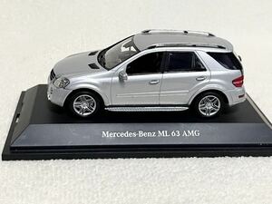 Mercedes-Benz 1/43 ML63 AMG W164 イリジウムシルバー　メルセデス・ベンツ ディーラー特注