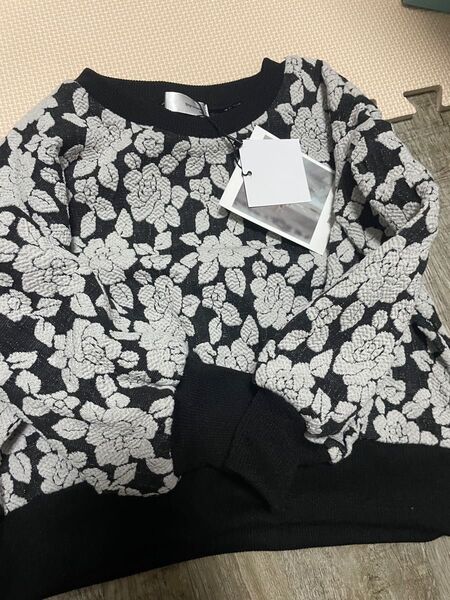 タイニーマノン 100 ジャガードデザイン トップス トレーナー 未使用 女の子 処分価格 最終値下げ
