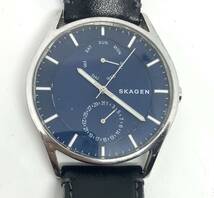 スカーゲン HOLST 電池交換済み 一部難あり SKAGEN メンズ腕時計_画像1