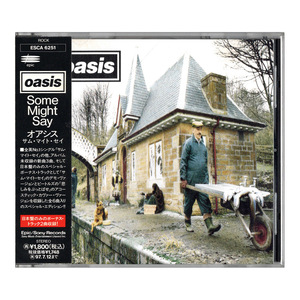 ビートルズのカバー 日本盤ボーナストラック収録《CD》 Oasis オアシス / Some Might Say 国内正規盤 [ESCA 6251]