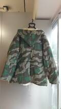 【複製品・ミルテック製】　中古品　ナチスドイツ軍　迷彩服　国防軍リバーシブル冬季用アノラック。_画像2