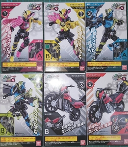 食玩ミニプラ 創動 SO-DO BUILD 4 仮面ライダー ビルド 全 6 種 マシンビルダー バイク B A-SIDE 海賊 電車 figure KAMEN RIDER BUILD kit 