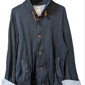 【XL】中古 アウター ジャケット ネイビー PLUS ONE プラスワン