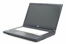 【ジャンク品/部品取り用 】ノートPC FUJITSU LIFEBOOK A574/M Celeron 2950M メモリなし/HDDなし 液晶表示不良 ＠J057_画像1