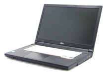 【ジャンク品/部品取り用 】ノートPC FUJITSU LIFEBOOK A574/M Celeron 2950M メモリなし/HDDなし 液晶表示不良 ＠J064_画像1